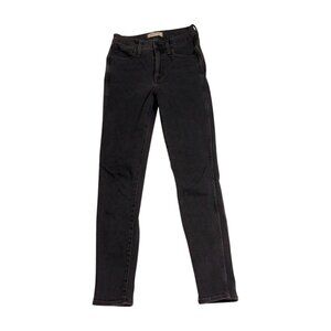 Madewell 10" High-Rise Skinny Jeans 👖 | Black Denim | Size 26 | Trendy & Chic!